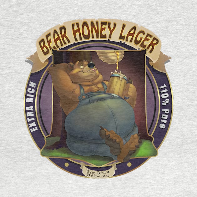 Bear Honey Lager by Teaselbone